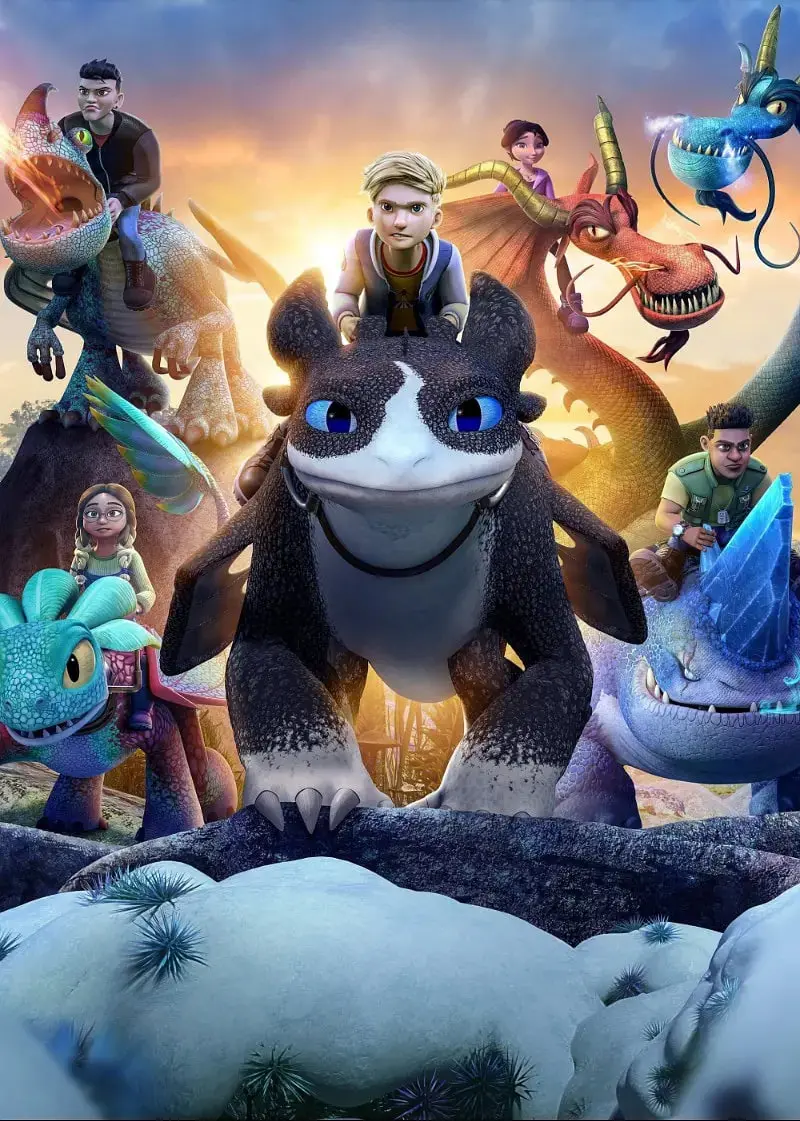 《驯龙高手：九大王国 第六季》：少年与龙的冒险升级，友情与成长永不落幕！