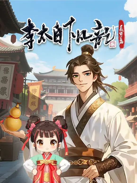 《李太白下凡记：长安篇》动态漫画，当诗仙遇上长安夜，一场跨越时空的奇幻冒险